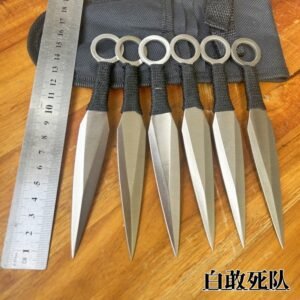 Deko-Kunai-Trainingsmesser YF013 – 1-teilig, Weiß